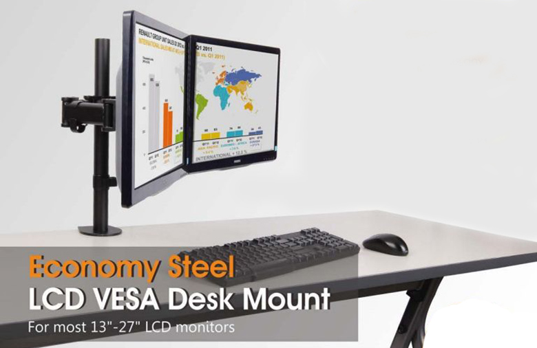 How to Pick your Monitor Desk Mount with Ease PrimeCables.ca Blog