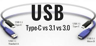 USB type c and usb 3.1 gen 1