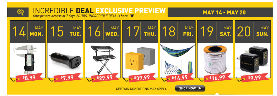PrimeCables 24h deal