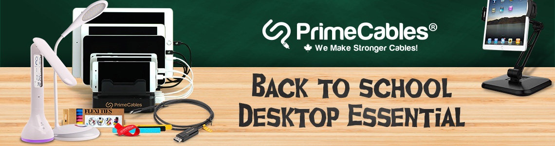 primecables back to school essentials